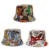 Fisherman Floral Printing Hat Outdoor Sun Protection Bucket Hat Fashion Gift