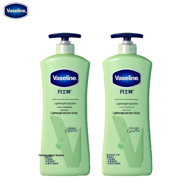

Vaseline Advanced Repair Aloe Fresh Body Gel Duo Pack