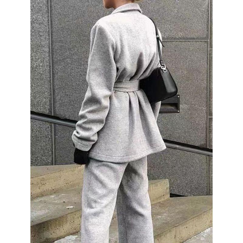 Fashion Style New Arrival Fashion Suit Tops Pants Stylish Two-piece Set Top and Trousers Suit