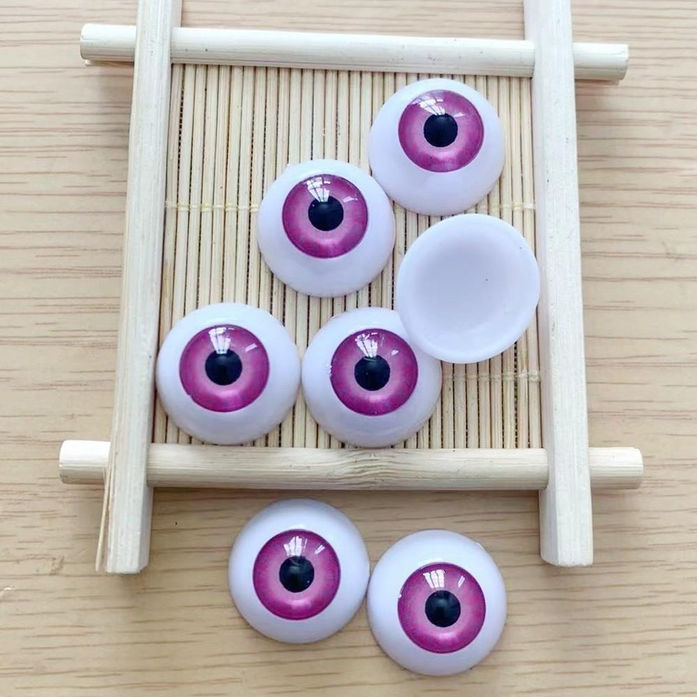 50pcs 12mm Doll Round Eyes Handmade Simulation Ceramic Eye Accessories Funny Doll Safety Eyes