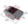 Car Armrest Pad Cover Auto Center Console Box With 2 Cup Holder Car Accessories