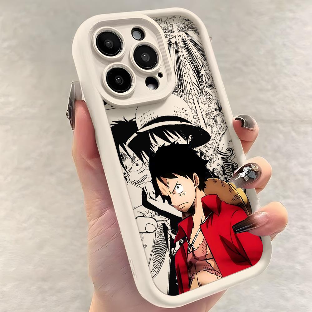

Ones Pieces Luffys Zoros Phone Case for Samsung S26 S25 S24 S23 S22 S21 S20 F06 M16 Note 20 FE Plus Ultra 4G 5G Soft Silicone Samsung S20 FE