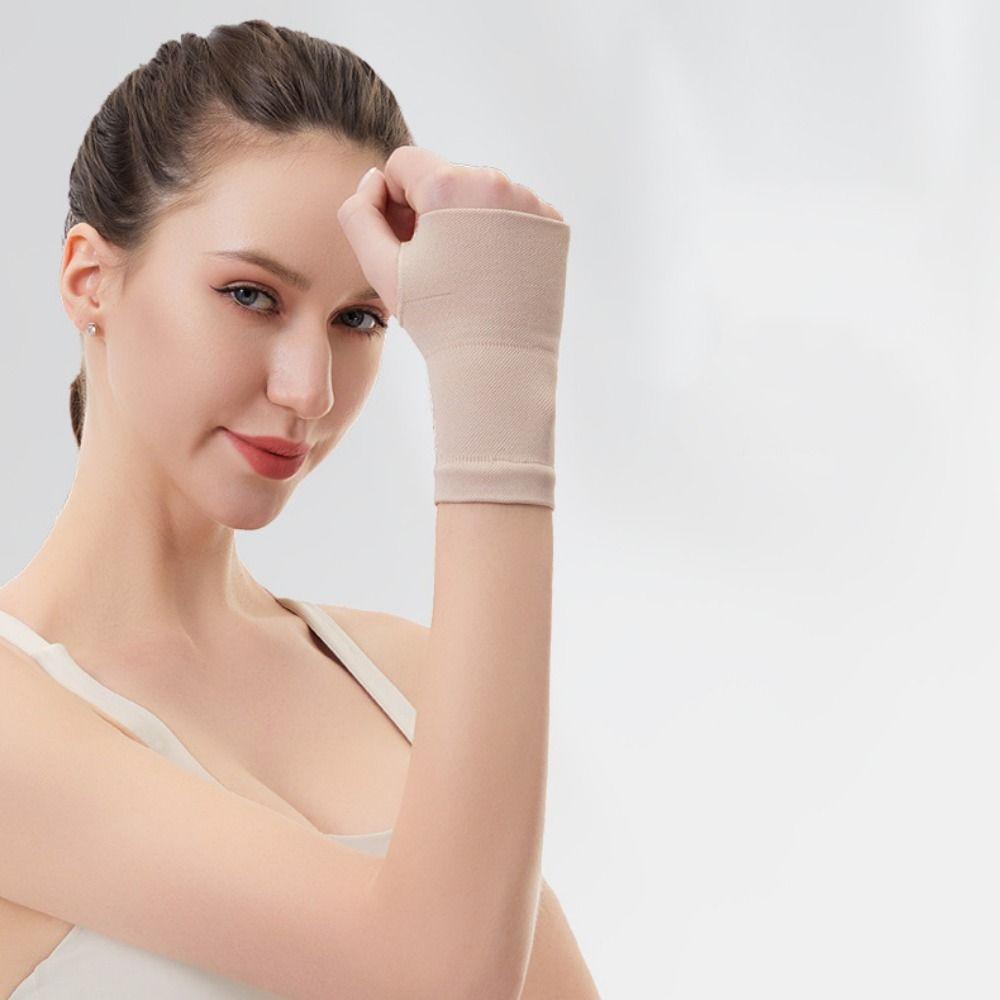 Breathable Wrist Protector Bands Elastic Wristband Sweatband Wrist Brace  Outdoor Sports