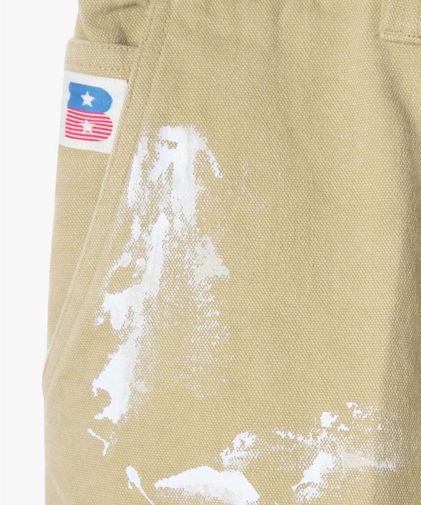 BIRTHDAYSUIT Painted Carpenter Pants (Beige)
