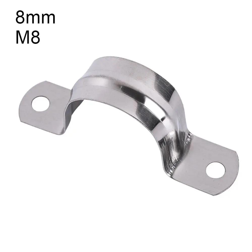 10Pcs Throat Hoop Horseback Hose Clamp Plumbing Tightening Fastening Buckles Riding Clip M5-M100 5mm-100mm 304 Stainless Steel