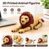 Movable Joints Wild Animal Toy Realistic Articulated Animal Figure Animal Figurine  Home Decoration
