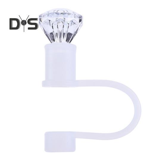 

Силиконовые колпачки для соломинок, герметичные, многоразовые, экологически чистые, пыленепроницаемые, для стаканов объемом 30/40 унций, аксессуары, искусственные алмазные заглушки для стаканов прозрачный