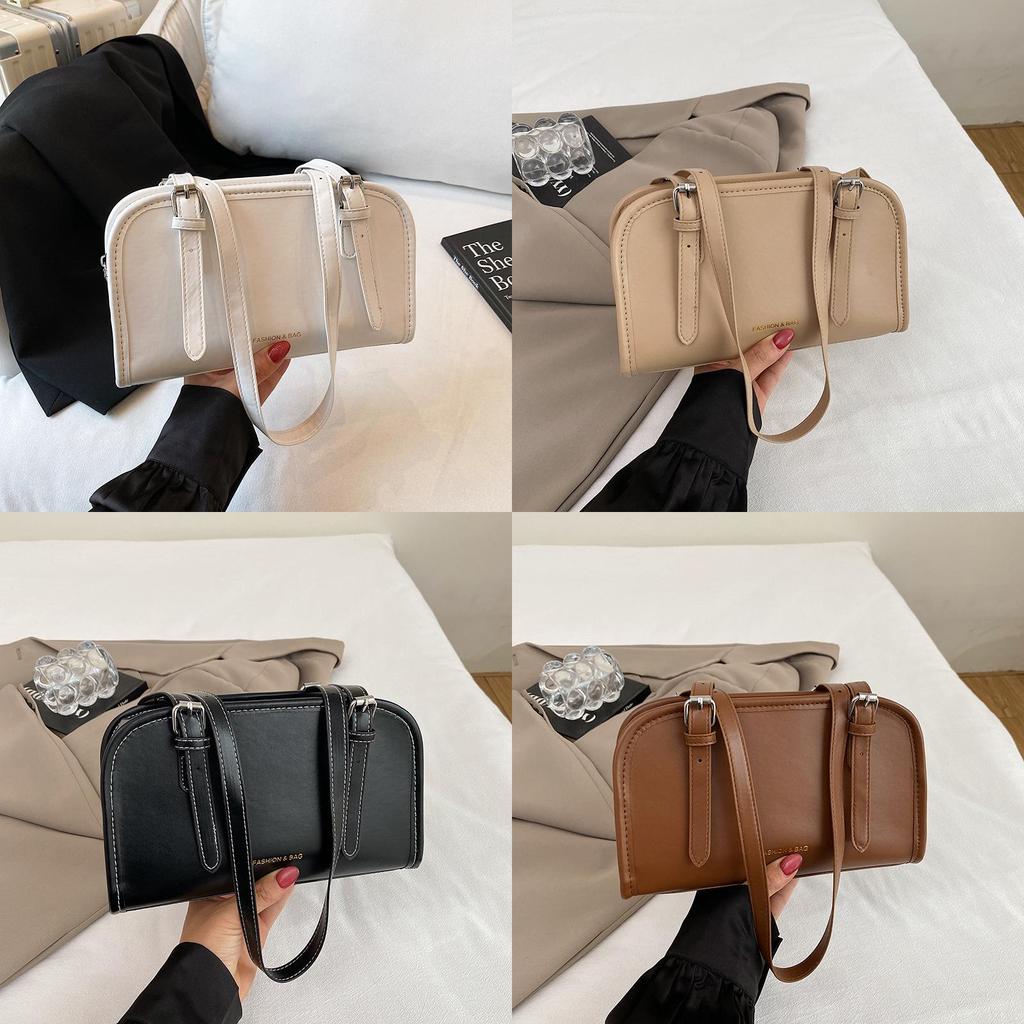 Pu-Kissen-Tasche für Damen mit Reißverschluss und innerem Handyfach für den lässigen täglichen Gebrauch