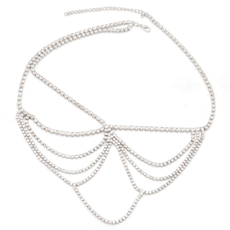 Bohemia Style for Rhinestone Drop Pendant Forehead for Head Chain Crystal Headpiece Bridal Wedding Hair Chain for Head J