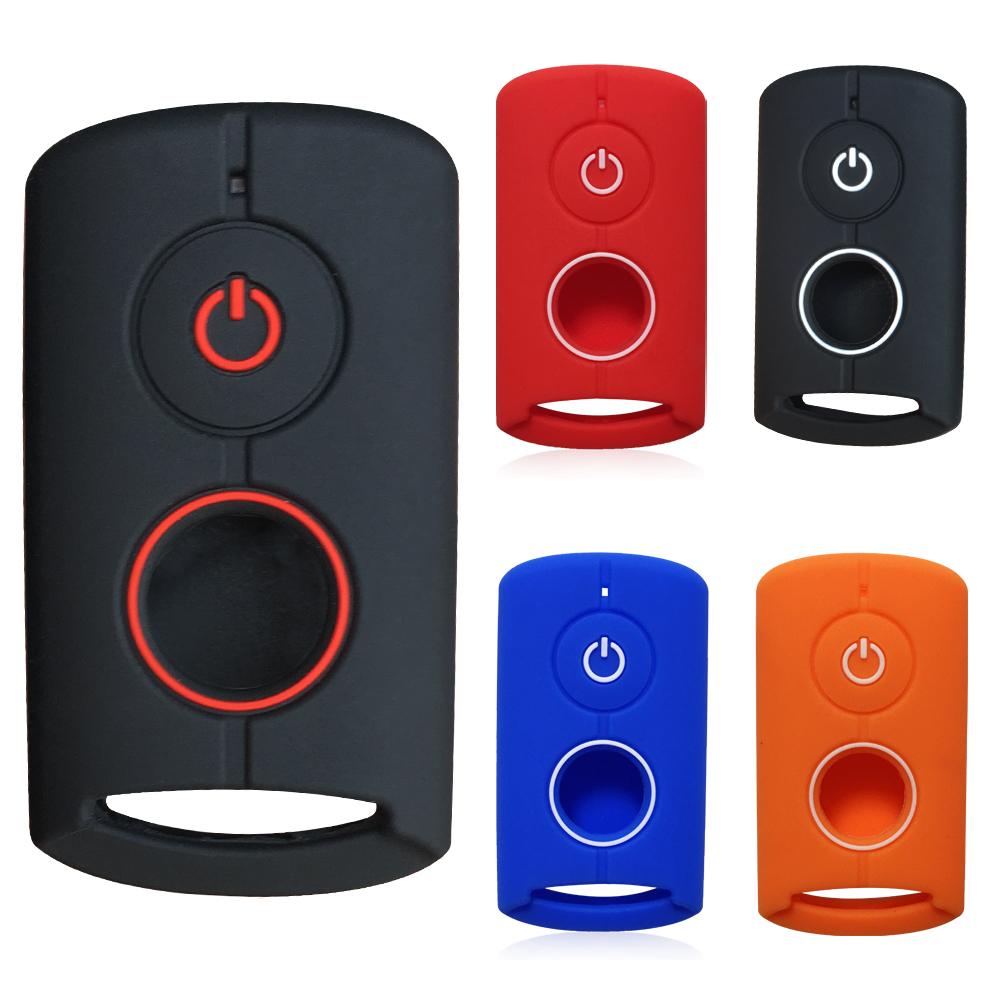 Silicone Motor Remote Key Fob Case For Yamaha Nmax 2021/2022 NVX NVX155 XMAX XMAX300 QBIX AEROX JAUNS 2018 2019 Car Accessories