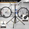 Two Bike Gravity Pole Stand Garage Space Saving Bicycle Work Stand Hanger No Drilling Required for Apartment Bikes Safe & Secure