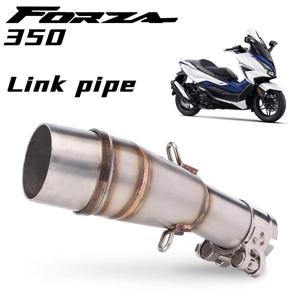 Exhaust pipe middle pipe exhaust pipe connector motorcycle exhaust for Forza 350 A