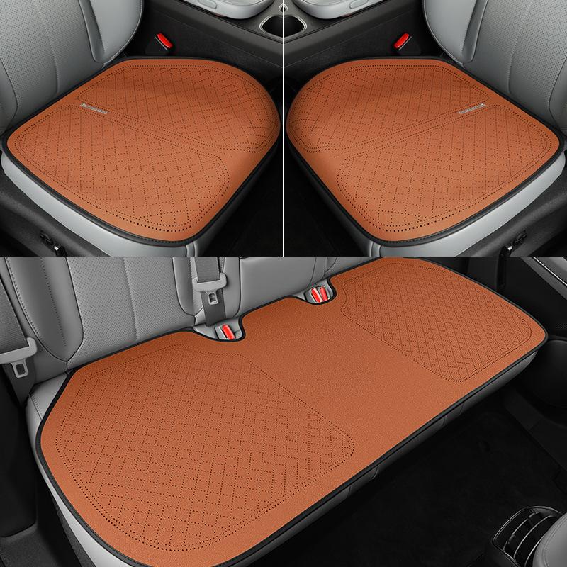 Universal Car Seat Cushion Anti Slip Breathable Technology Fabric Car Single Cushion For Front And Rear Seats Suit All Seasons