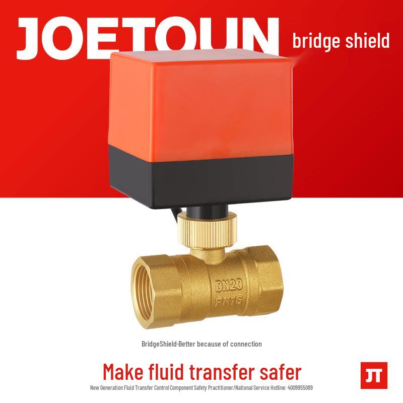 Qiaodun Electric Ball Valve, Three-Wire, Two-Control, Two-Way, 4N/8N, G Thread