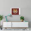 Art 420mm x Wall Wooden Stylish Interior Animal Panel, Painting, Decoration, igsticker, 297mm, A3, Photo, Hanging, Frame, Decor, 023886, Tiger,