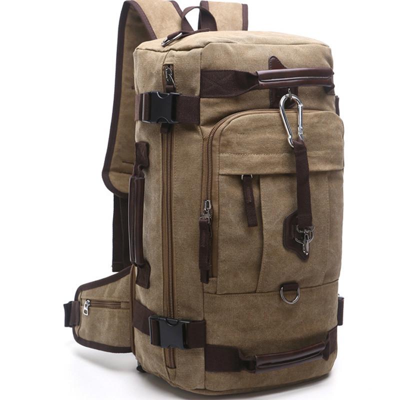 men's small canvas backpack