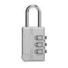 Travel 3 Dial Digit Dormitory Cabinet  Lock Luggage Padlock Backpack Zipper Lock Password Lock
