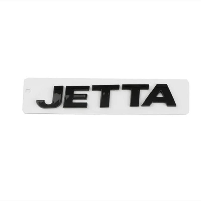 AABLD1 ABS Car Rear Trunk Letters Logo Badge Emblem Decals Styling Sticker For Volkswagen JETTA MK2 MK3 MK4 MK5 MK6 MK7 MK8 Accessories
