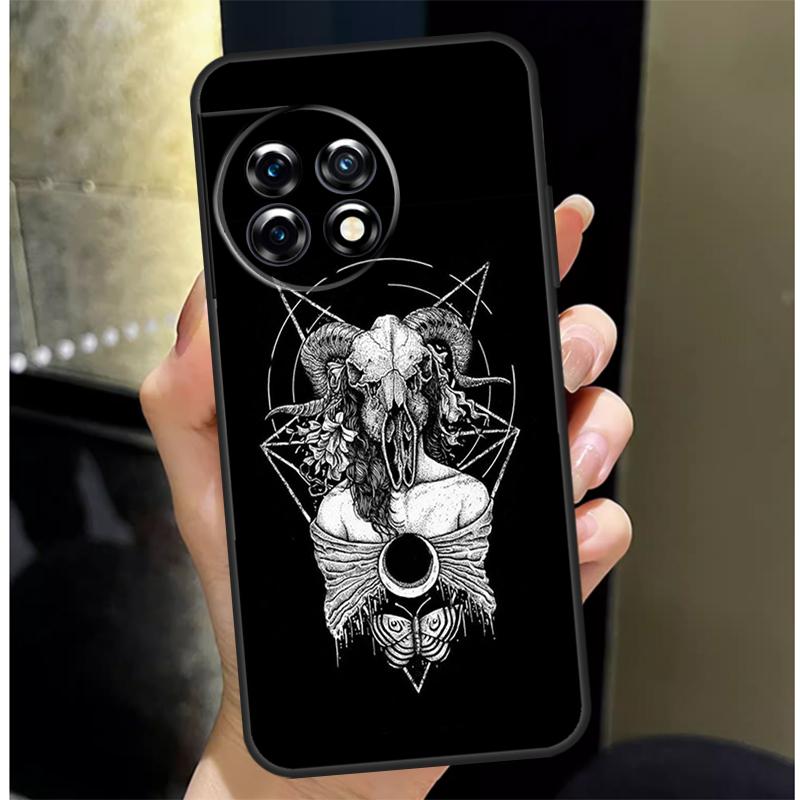 Witchcraft Occult Pentagram Cover For OnePlus Nord CE 4 2 3 Lite N10 N20 N30 OnePlus 13 12 11 10 Pro 10T 8T 12R 13R Case