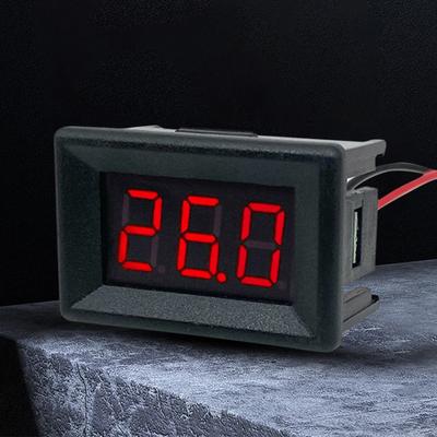 0 To 30 Volt Digital LED Display Voltmeter Tester Mini Module for Automotive Motorcycle and Electrical Applications