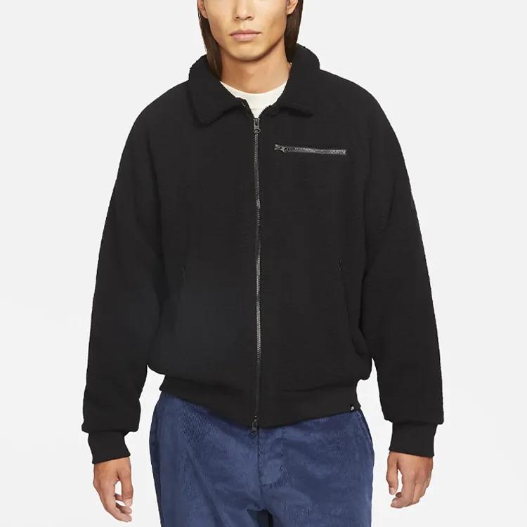 Nike Jackets Men's Black Stand Collar Moderate Other (Unisex) Jackets CK5286 010
