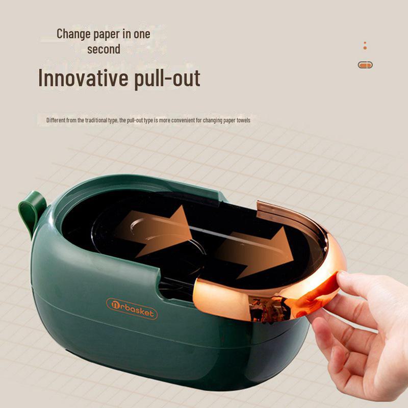 Luxury Wall-Mounted Tissue Box: Stylish Living Room & Coffee Table Napkin Holder