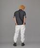 Seinteukeulu Bold Ankle Band Cargo Jogger Pants Bac-328 White