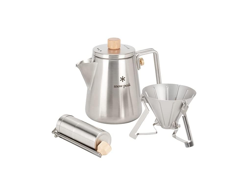 Snow Peak Field Barista Kettle novelty CS-115R (with item)