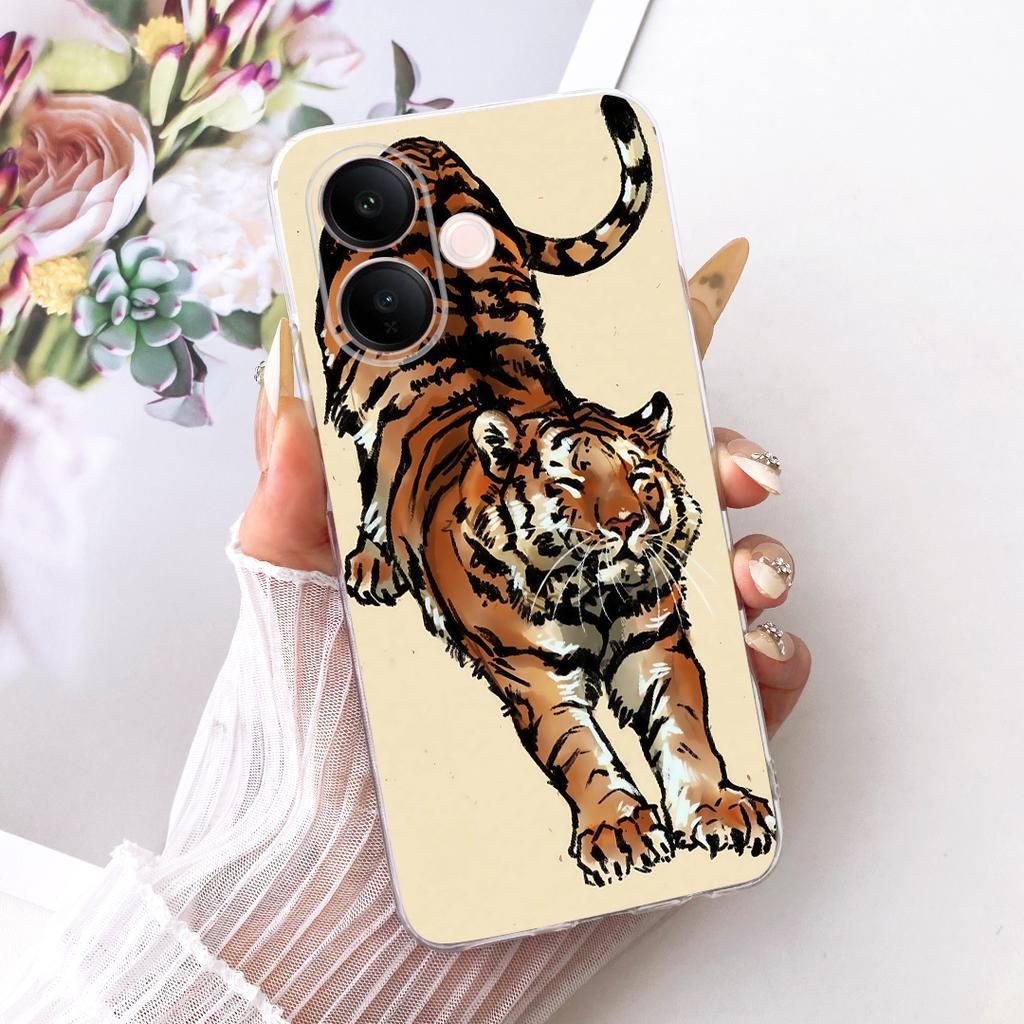 For Vivo V60 Lite 4G Case V2530 New Fashion Painted Cover Soft Slim Phone Case For Vivo V60 V 60 Lite V60Lite 5G Back Cover Bags
