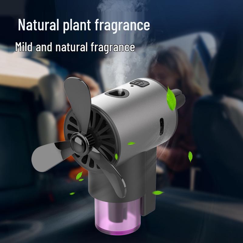 Smart Car Aroma Diffuser: Automatic Start-Stop Air Freshener & High-End Interior Ornament