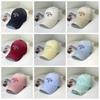 Letter Embroidered Baseball Cap Children's Summer Versatile Simple Sun Hat Showing Face Small Holes Peaked Cap Men