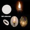 5Meter/Roll Kerosene Lamp Wick Braided Cotton Flat Oil Lamp Lanterns Cotton Wicks Handmade Portable Horse Lamp Supplies