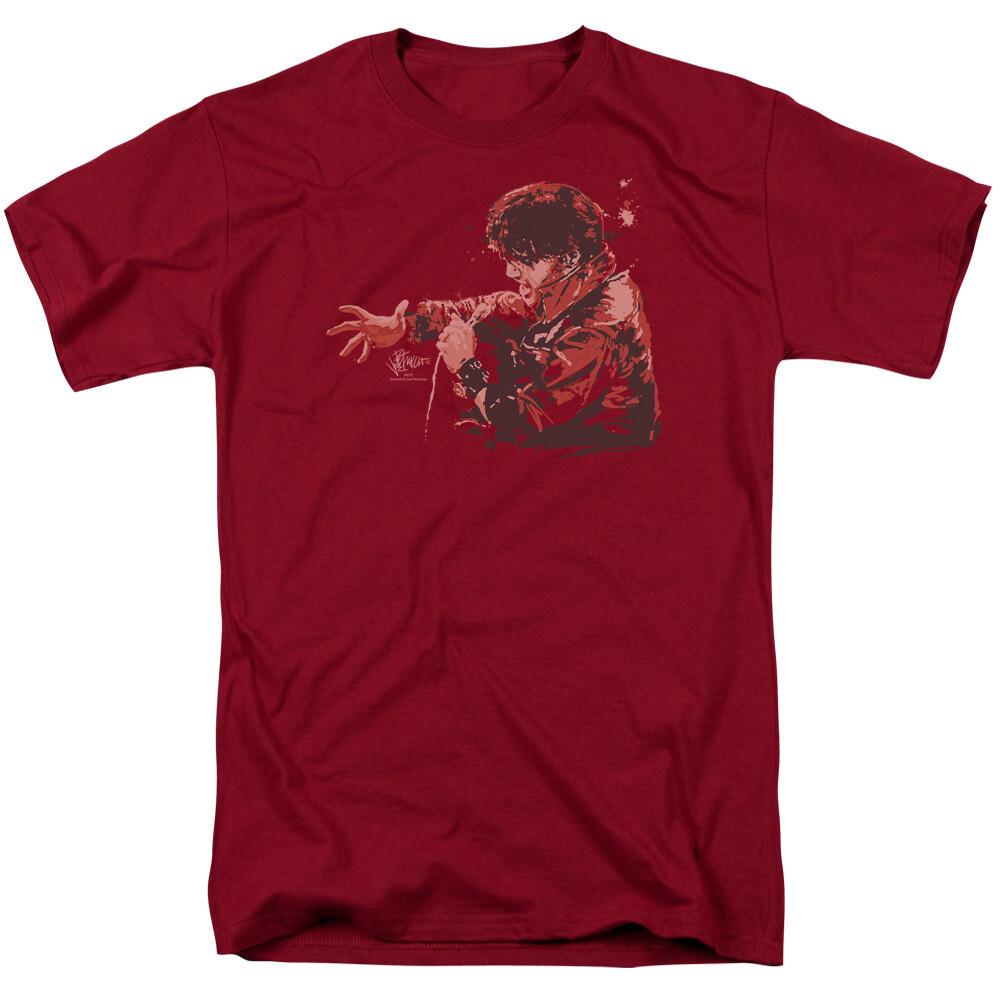 Elvis Red Comeback T-Shirt Adult Child XL