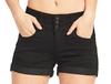 New Style Multi-color Denim Waist-cinching Stretchy Women's Hot Pants