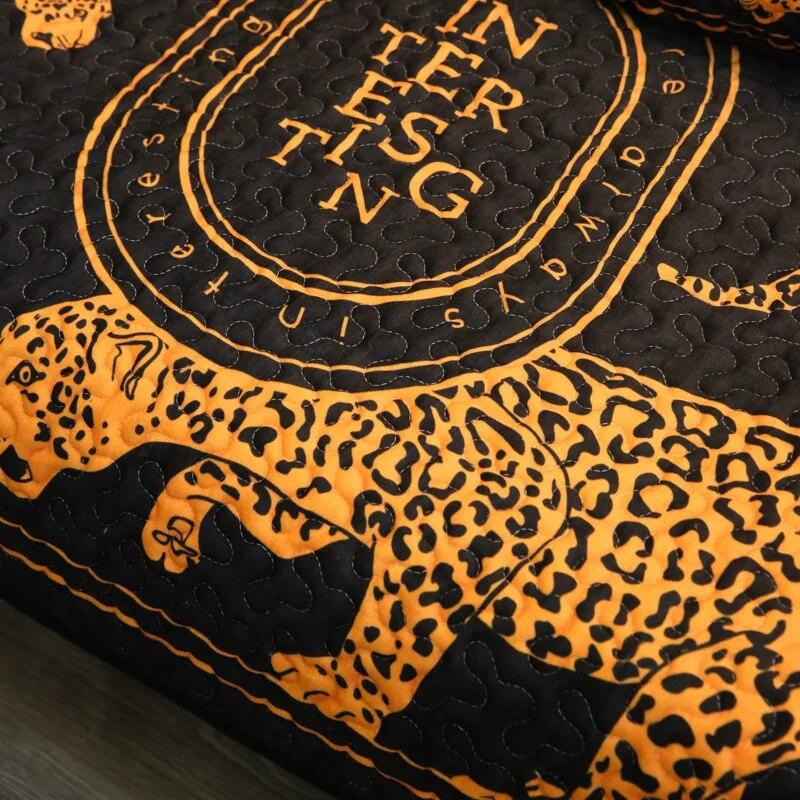 Couch Cover Fashion Leopard Print Sofa Cushion The Four Seasons Anti-slip Sofa Cover Light Luxury and Simple Hair Towel Set