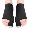 1 Pair Toe Separator Corrector Orthotics Feet Thumb Correction Pedicure StraightenerBlack
