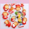 Ponyo an der Klippe mit Eimer Mädchen Goldfisch Mini Magnet Kühlschrank Dekoration Für Kinder und Geschenkgebrauch