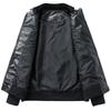 Leather Jacket Men's Large Size Spring and Autumn Loose Retro Fat Plus Size Teen Fat Work Jacket