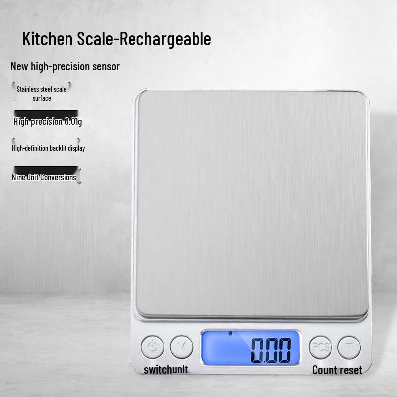 BORO 3KG/0.1g High Precision Digital Kitchen & Jewelry Scale