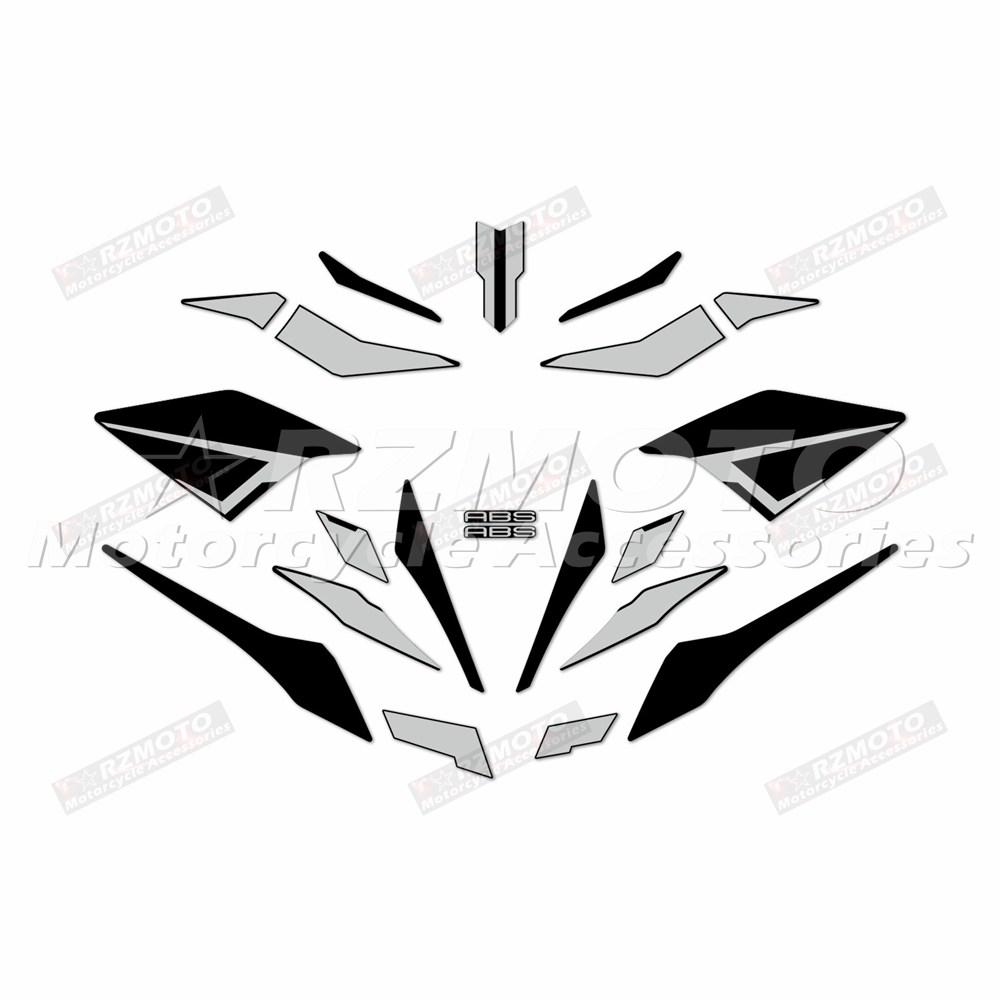 For Z900 Motorcycle Stickers Body Racing Decoration Fuel Tank Fairing Windshield Helmet Reflective Anti-Water Stickers