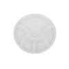 Kela Annelie Plate for Fondue, Diam. 23 Cm, White