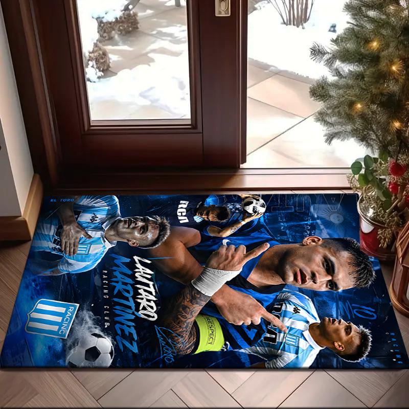 1 Stück Energie-Stil im Sport Martinez Teppich Spielteppich, Fußmatte für Schlafzimmer Wohnzimmer Eingangsbereich Teppich, Heimdeko-Idee Geschenk für Weihnachten Geburtstag