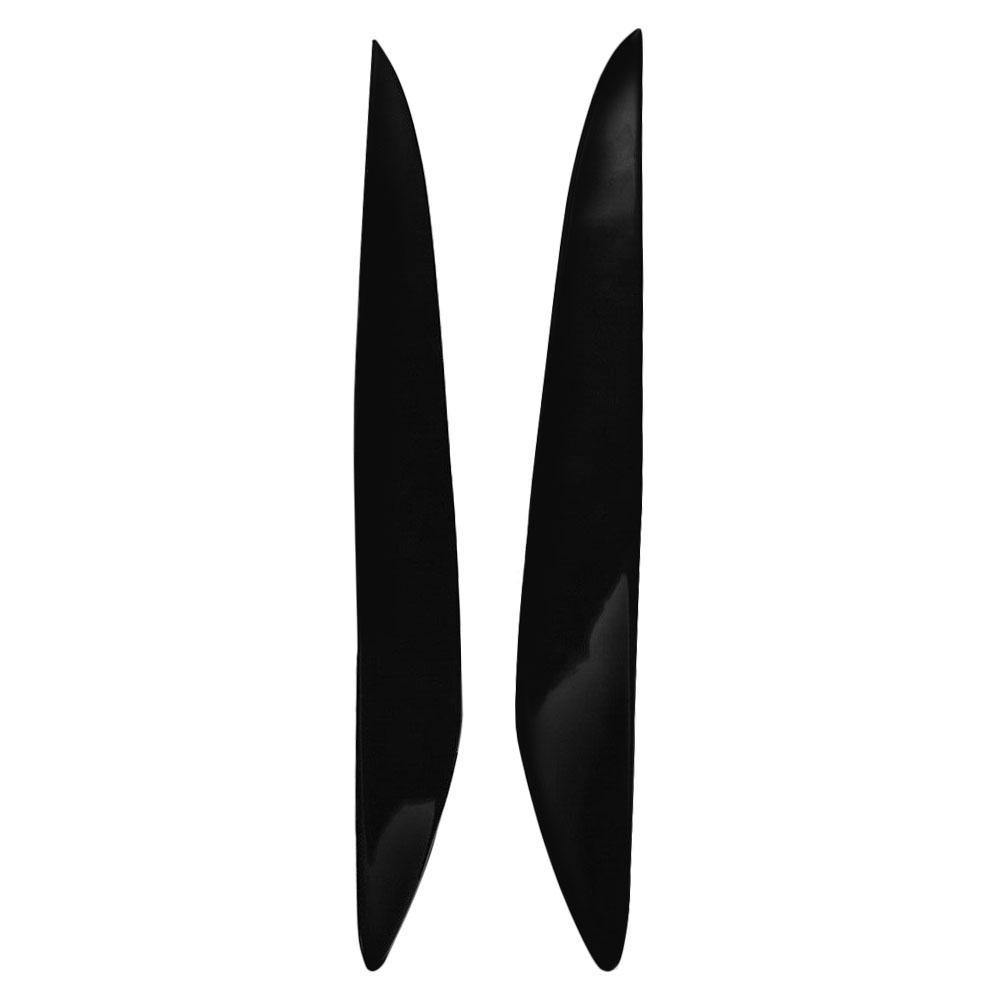 2 buc lucios negru față faruri pleoape sprâncene capac ornamente pentru Mazda 3 Mazda3 JDM 2010 2011 2012 2013 accesorii auto