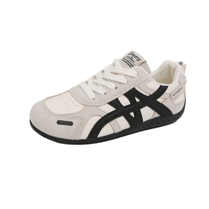 Red women's shoes new autumn versatile breathable lightweight non-slip flat bottom