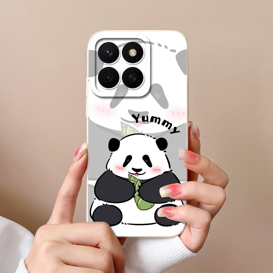 For Honor X8C 4G Case Fashion Design Soft Liquid Silicone Camera Protection Back Cover For HonorX8C X8 C Anti Drop Phone Cases