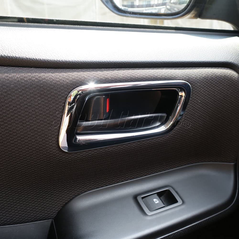 Speed Garage Toyota Noah Voxy Esquire 80 Series Exclusive Inner Door Knob Handle Cover Garnish Chrome for TOYOTA NOAH VOXY ESQUIRE Dress Up Custom