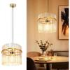 Pendant Lamp - NETTLIFE - 1-light Pendant Ø30 Cm - E27 - Gold - Metal
