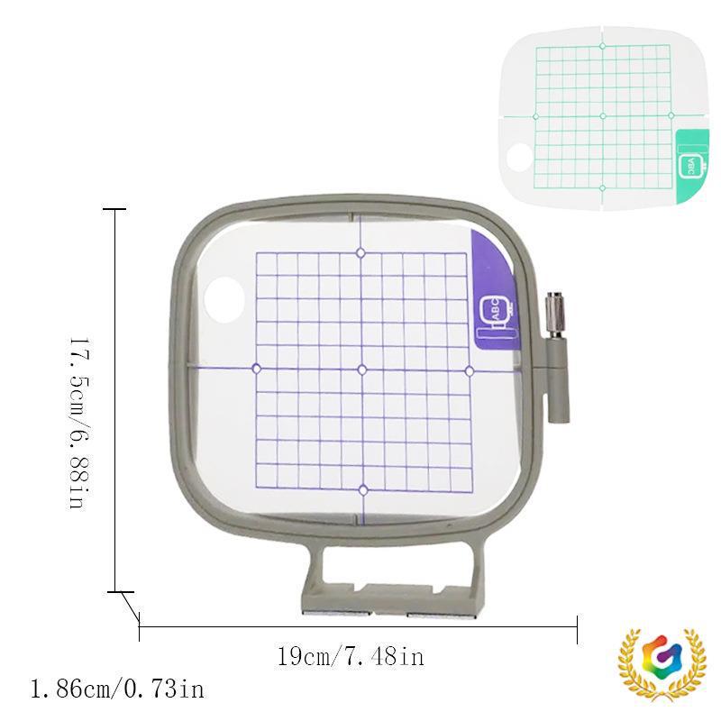Brother Multifunctional Embroidery Sewing Machine with 3-Piece/4-Piece Embroidery Hoop/Frame Set