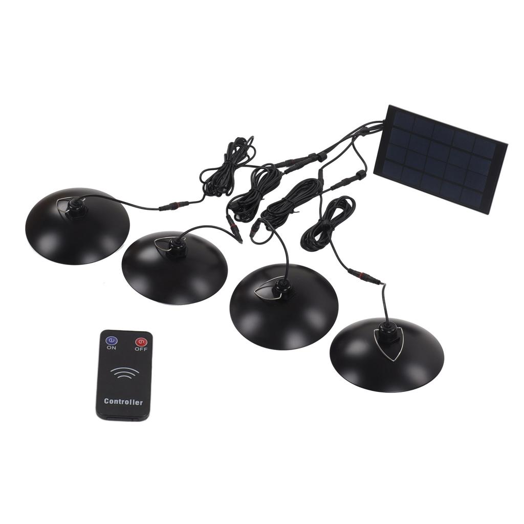 LED Solar Light High Brightness IP65 Waterproof Infrared Remote Control Solar Ceiling Lamp for