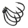 Factory Direct Extra Large Offset Barbed High Carbon Hooks Deep Sea Big Fish Hooks for Grouper Giant Bass Shore Ocean Fishing